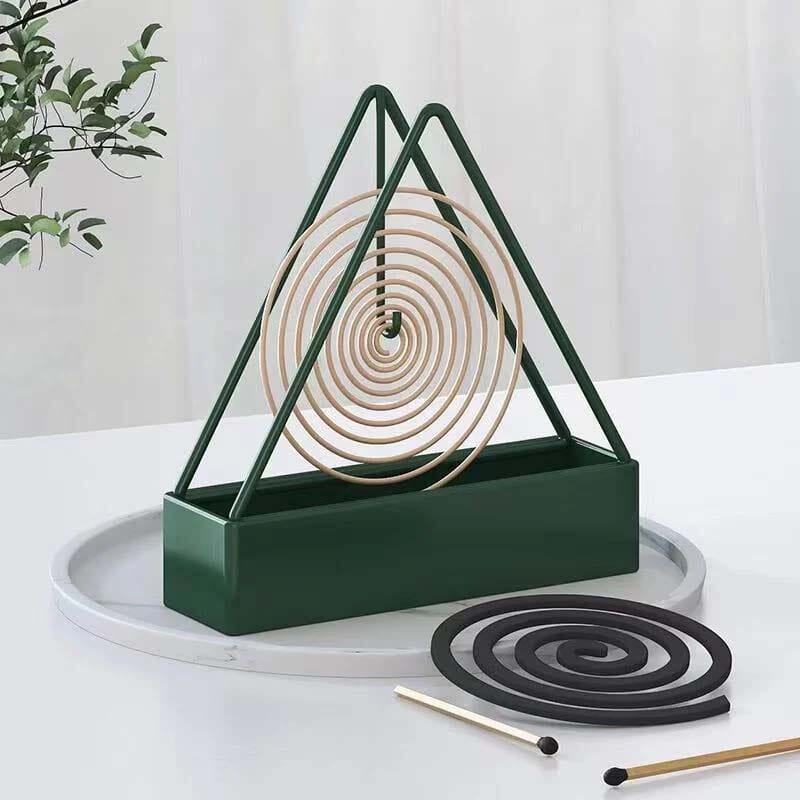 Iron Mosquito Coil Holder for Indoor and Outdoor Use