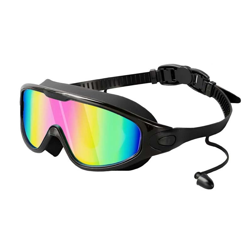 Anti-Fog Silicone Swim Goggles with Wide Vision