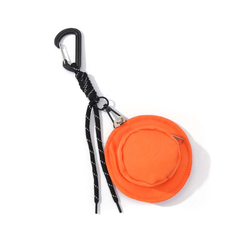 Mini Smiley Headphone Case with Keychain