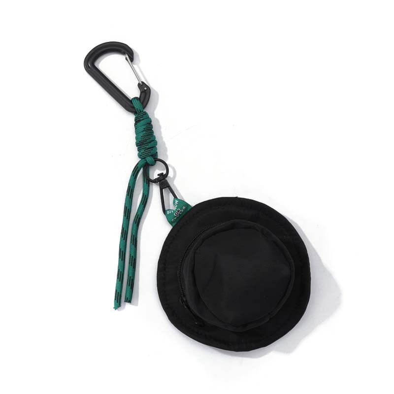 Mini Smiley Headphone Case with Keychain