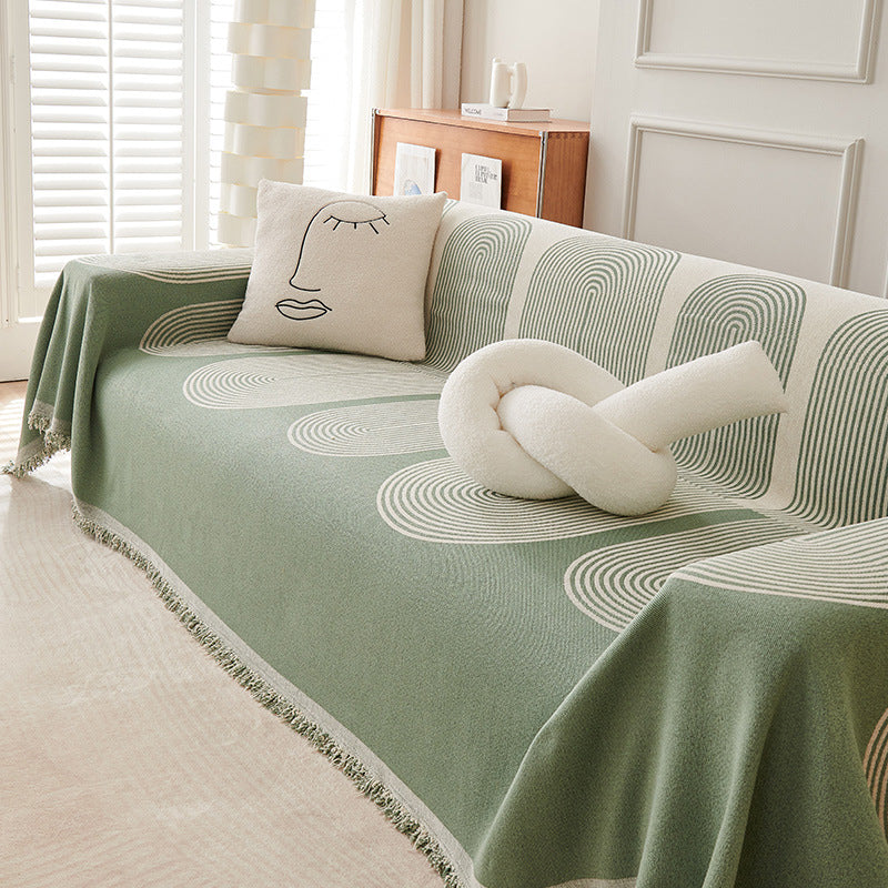 Double Sided Waterproof Chenille Sofa Cover