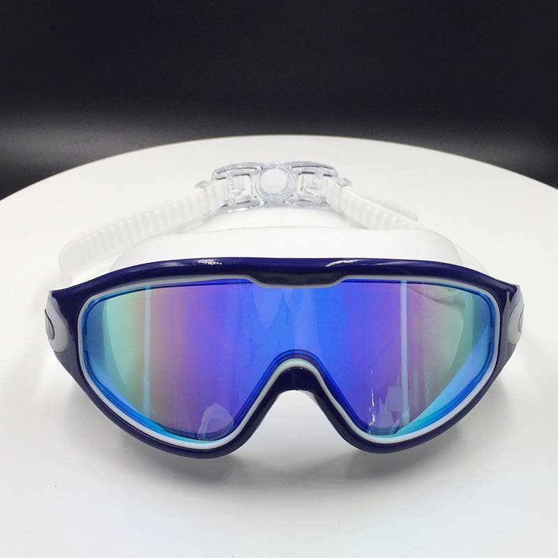 Anti-Fog Silicone Swim Goggles with Wide Vision