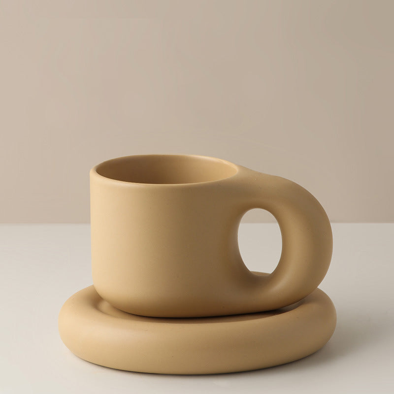 Ceramic Nordic Minimalist Thick Mug 10 oz