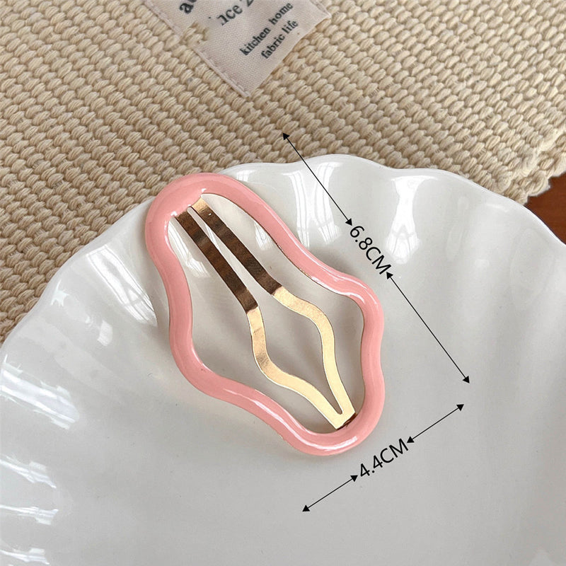 Cloud-Shaped Non-Slip Hair Clip in Assorted Colors