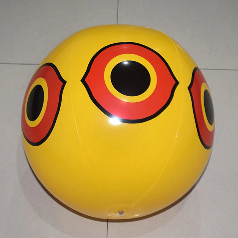 Inflatable Scarecrow with Reflective Predator Eyes
