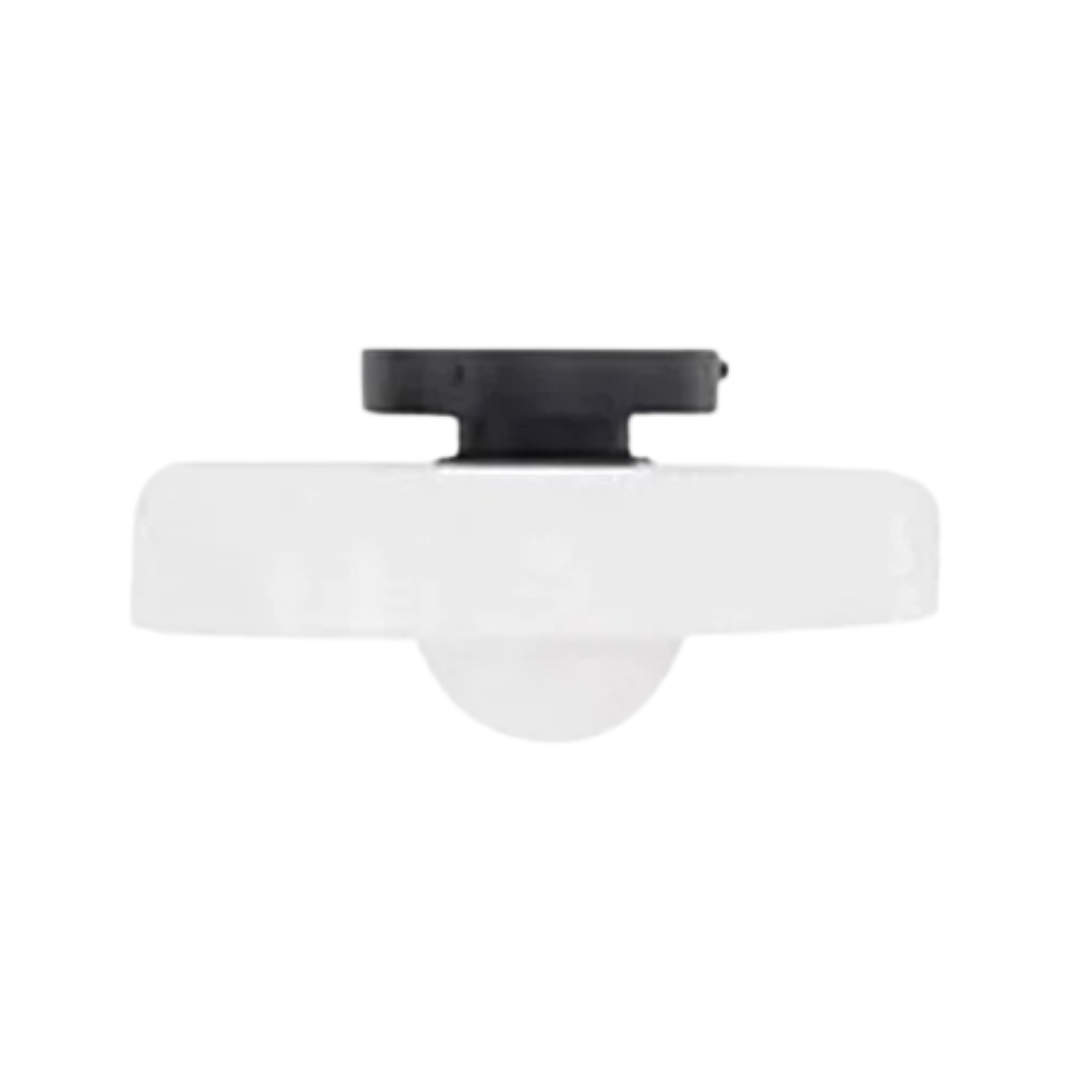 Round Glass Ceiling Lamp with Modern Scandinavian Design