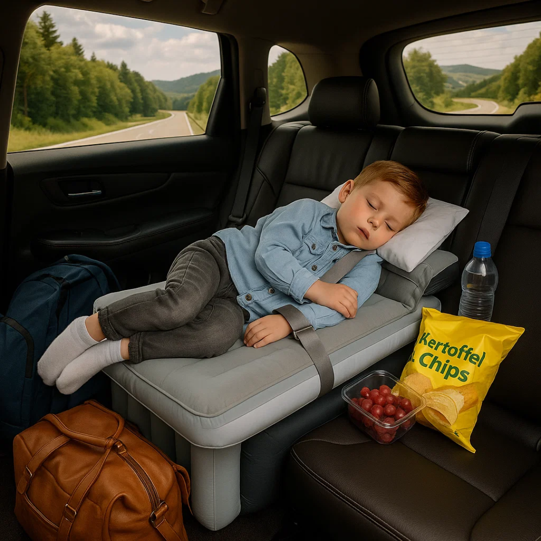 Inflatable Travel Bed for Kids - Portable and Comfortable Sleep Solution