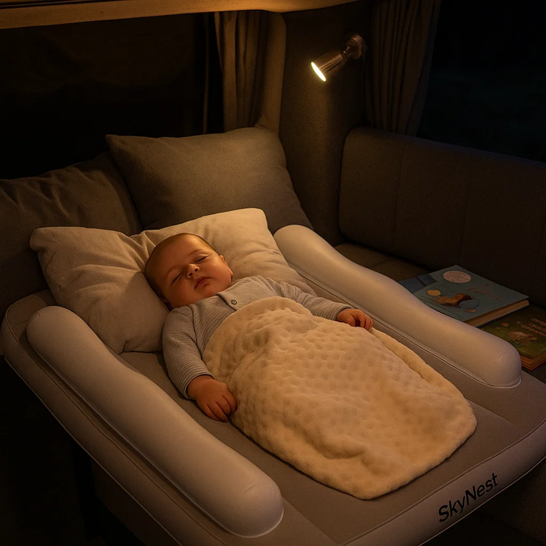 Inflatable Travel Bed for Kids - Portable and Comfortable Sleep Solution