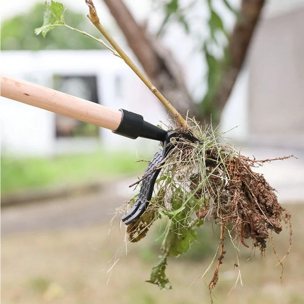 Handheld Aluminum Weed Puller with Deep Root Removal