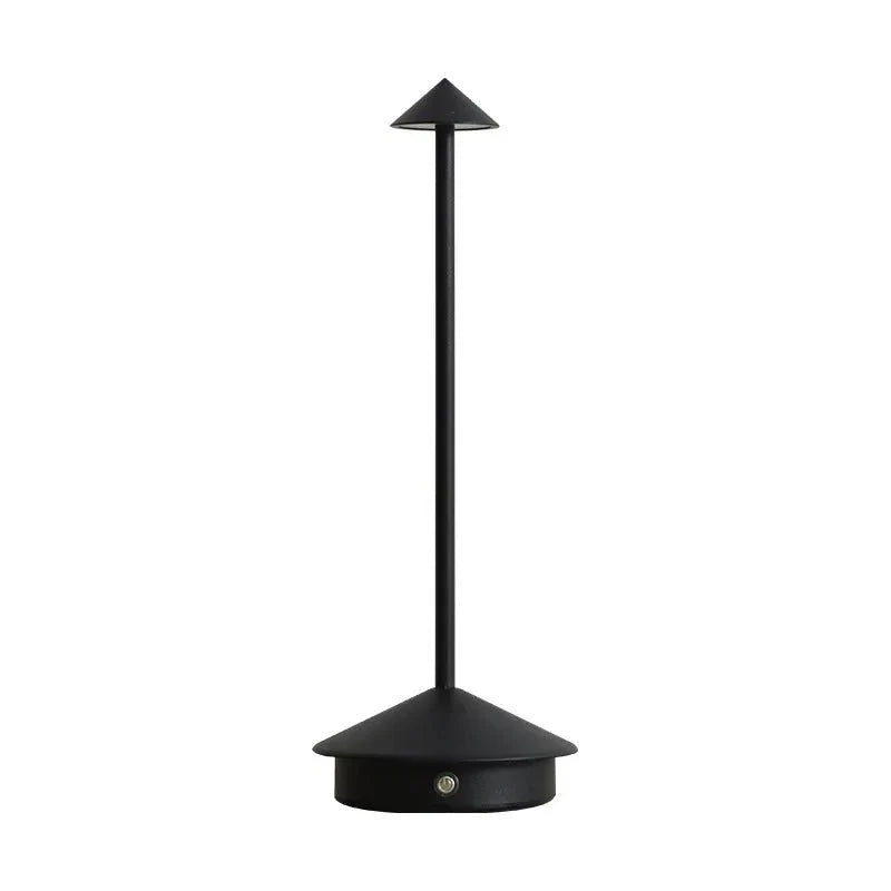 Rechargeable Touch-Sensitive Metal Table Lamp