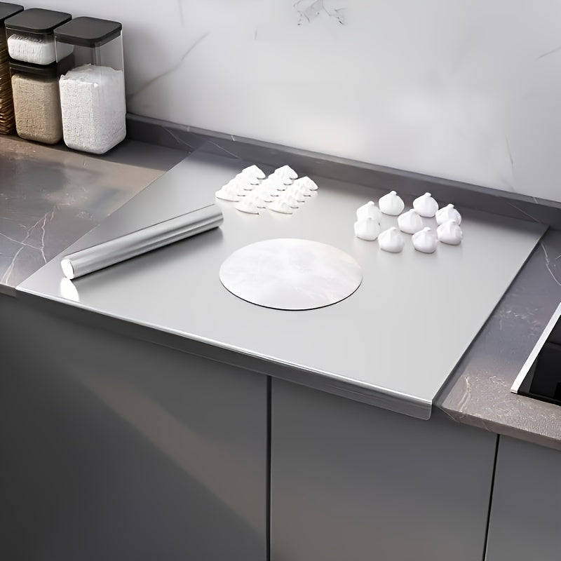 Durable Stainless Steel Cutting Board for Meat and Vegetables
