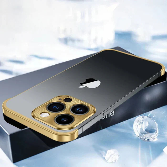 Slim Matte Metal-Finish iPhone Case