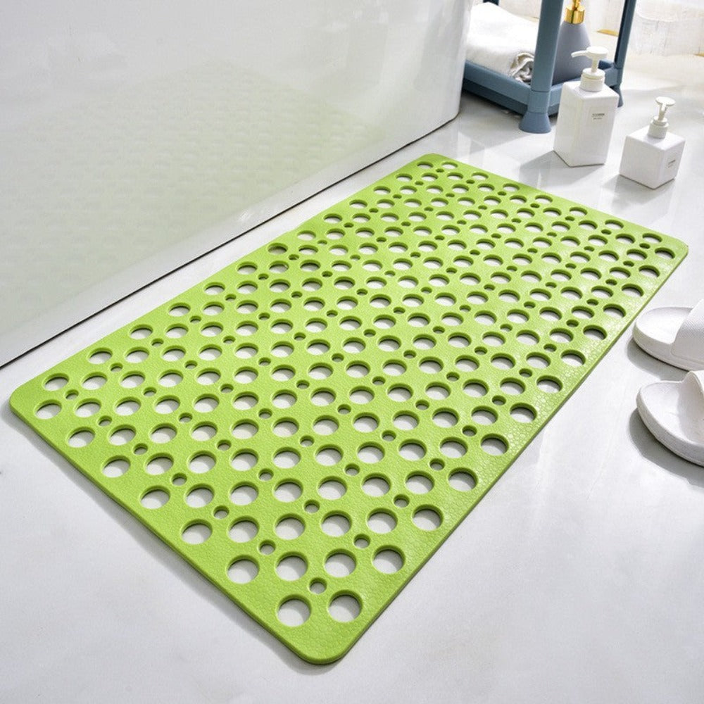 Non-Slip Bathroom Mat with Hygienic Drainage System