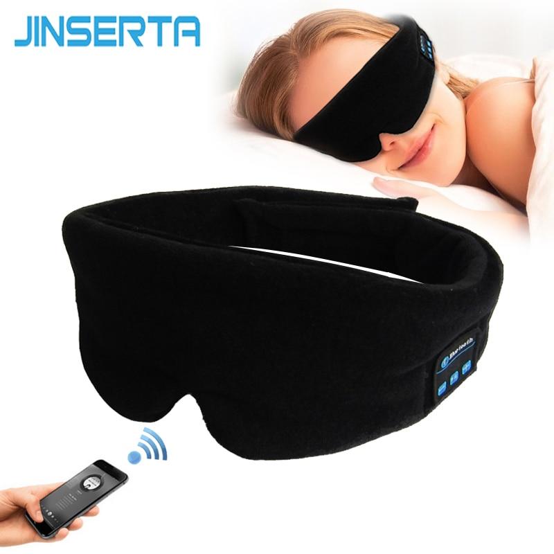 Bluetooth Sleep Headband with Eye Mask and Flat Speakers