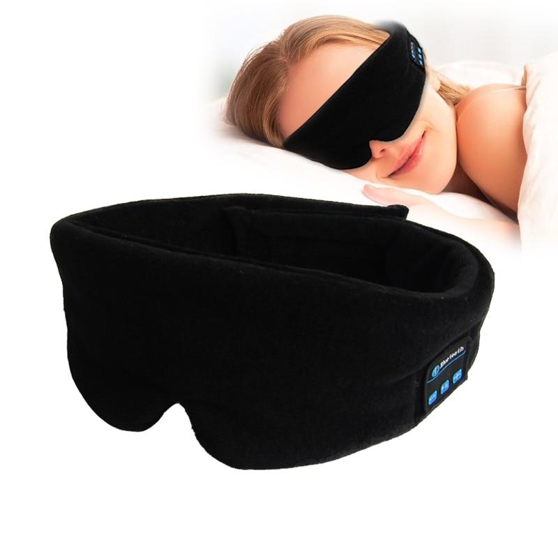 Bluetooth Sleep Headband with Eye Mask and Flat Speakers