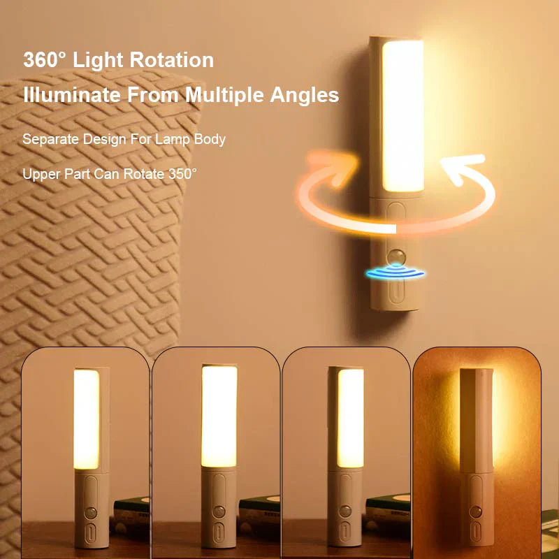 Smart LED Night Light with Motion Sensor and Rechargeable Battery