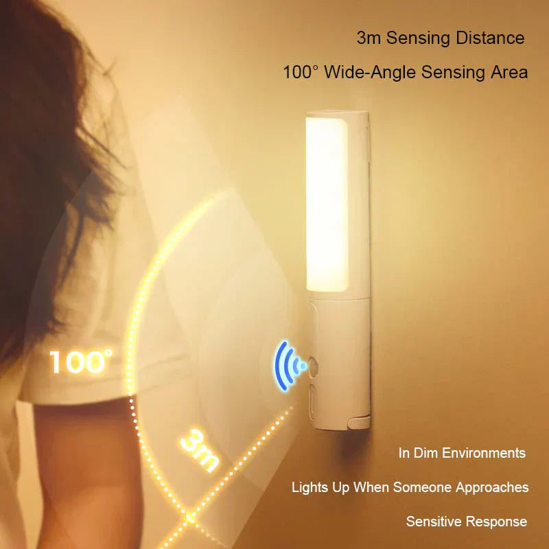 Smart LED Night Light with Motion Sensor and Rechargeable Battery