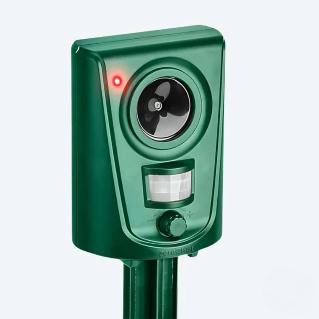 Ultrasonic Cat Repellent with Motion Sensor, Waterproof