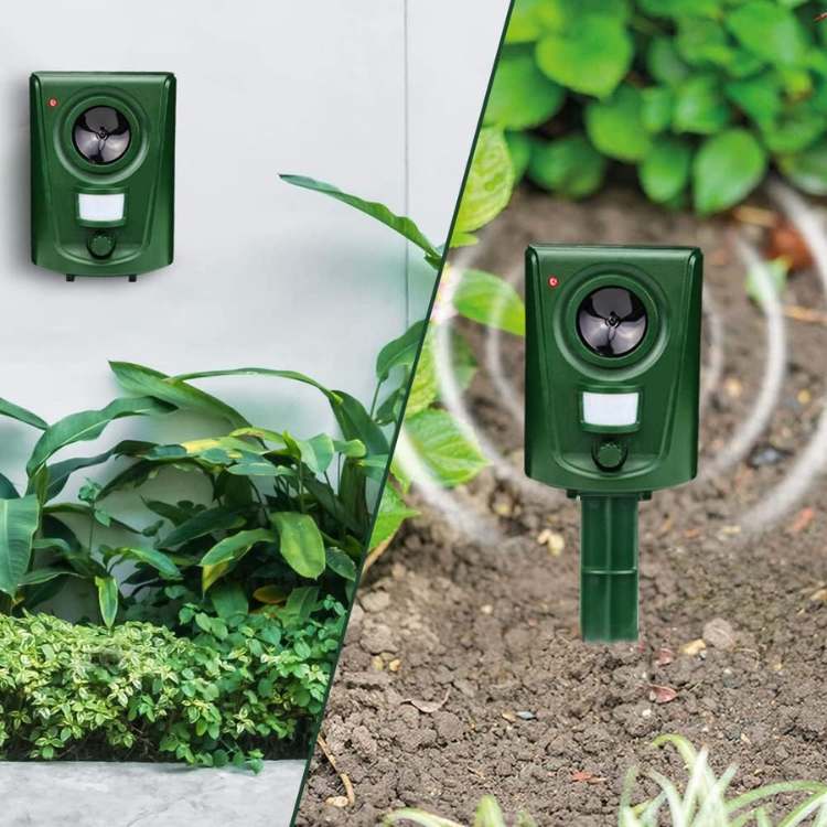 Ultrasonic Cat Repellent with Motion Sensor, Waterproof
