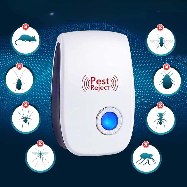 Ultrasonic Rat Repeller Device - Chemical-Free Pest Control