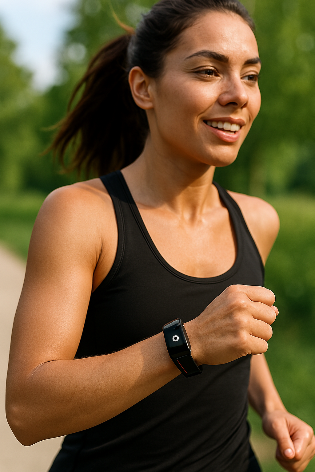 Compact Bluetooth Smartwatch with Heart Rate and Blood Pressure Monitoring