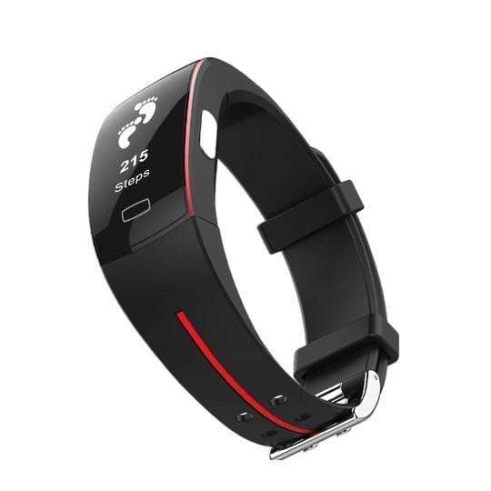 Compact Bluetooth Smartwatch with Heart Rate and Blood Pressure Monitoring