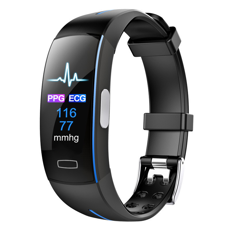 Compact Bluetooth Smartwatch with Heart Rate and Blood Pressure Monitoring