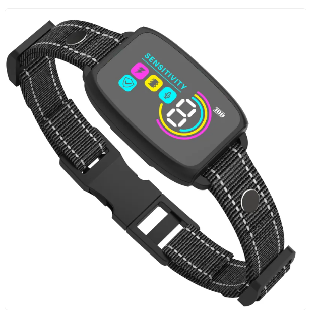 Adjustable Dog Training Collar with Vibration and Shock Modes