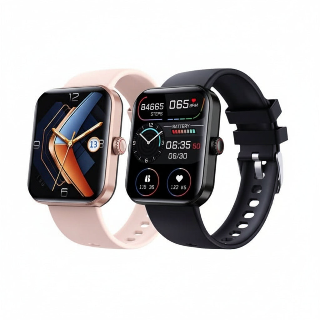 Non-Invasive Blood Glucose Meter Smartwatch with Heart Rate and Sleep Tracking