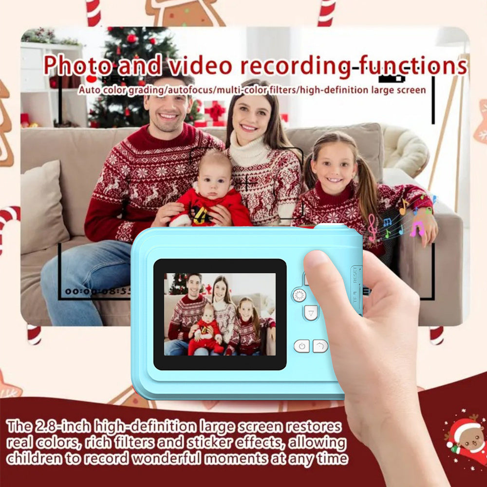 Portable Instant Print Camera with USB Power