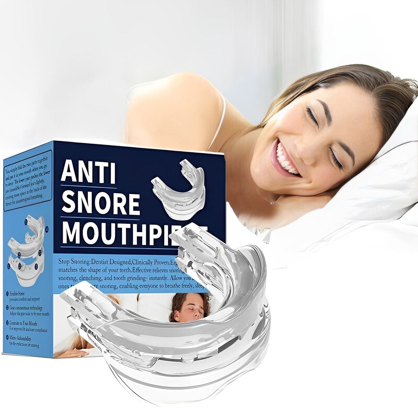 Custom Fit Anti-Snoring Sleep Apnea Mouth Guard