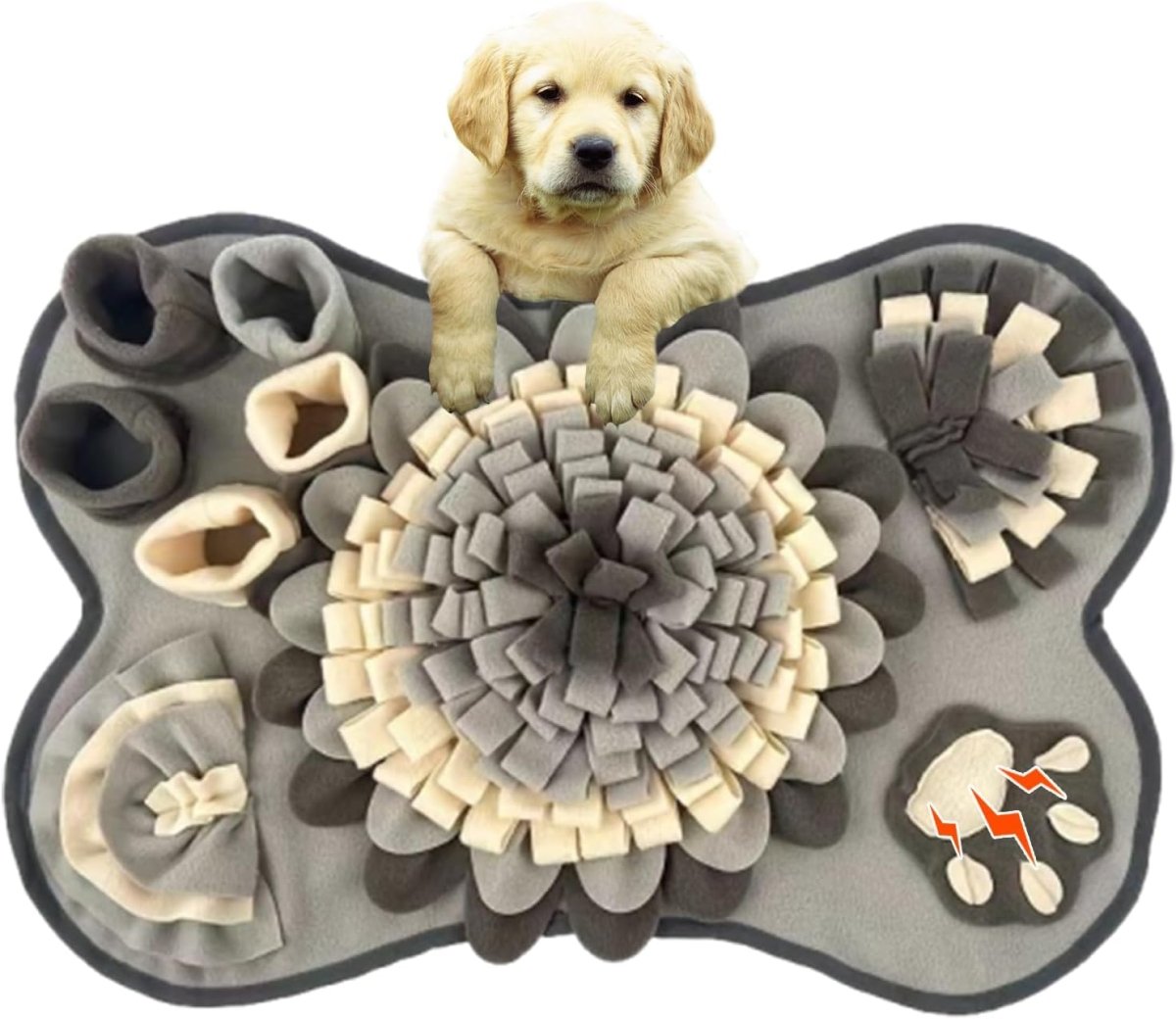 Dog Snuffle Mat for Foraging and Slow Eating