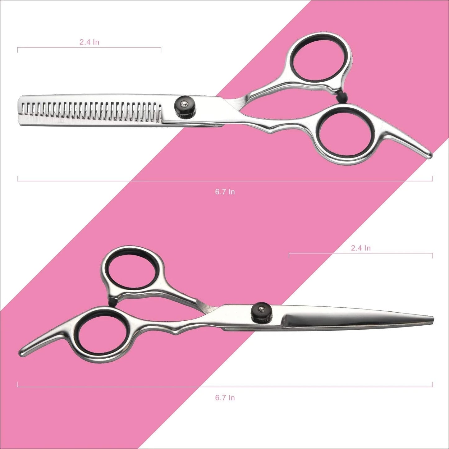 Cutting and Thinning Scissors Set for Precise Hairstyles