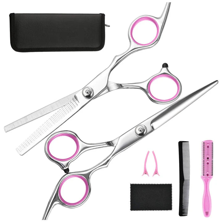 Cutting and Thinning Scissors Set for Precise Hairstyles