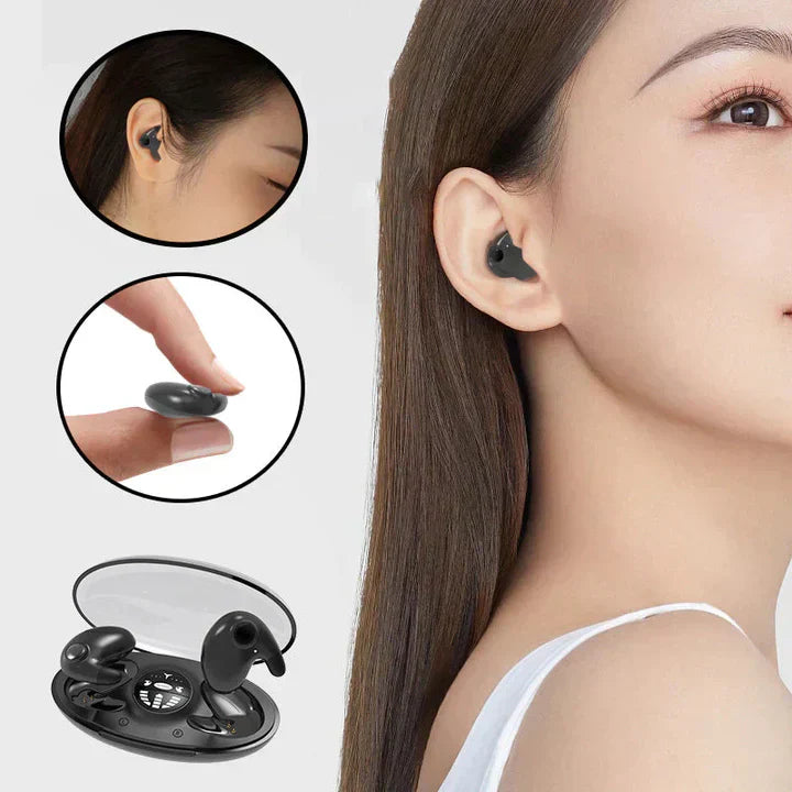 Wireless Mini Sleep Headphones with Noise Reduction and Long Battery Life
