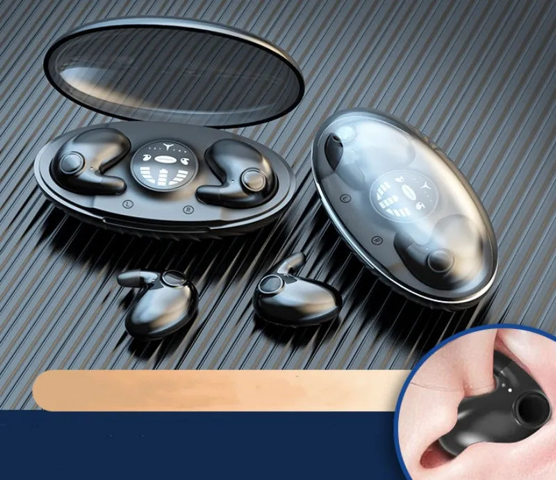 Wireless Mini Sleep Headphones with Noise Reduction and Long Battery Life