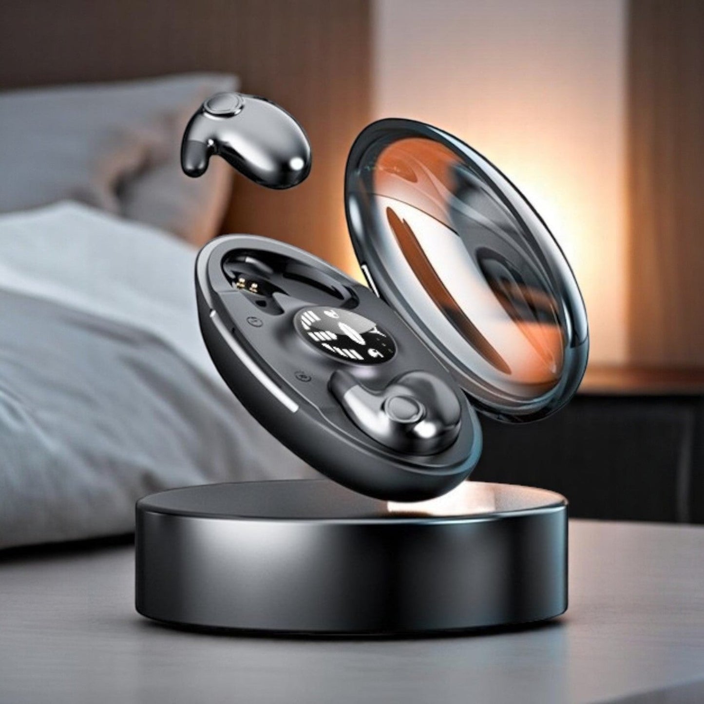 Wireless Mini Sleep Headphones with Noise Reduction and Long Battery Life