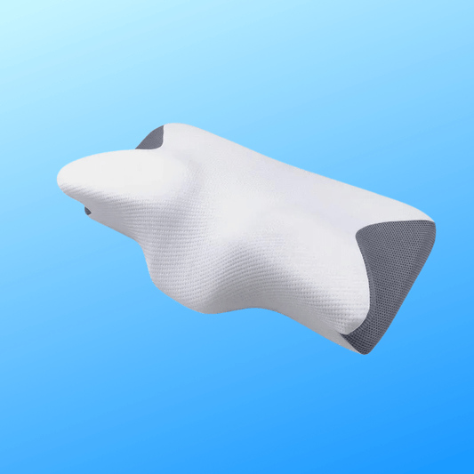 Ergonomic Anti-Snoring Pillow with Memory Foam Support