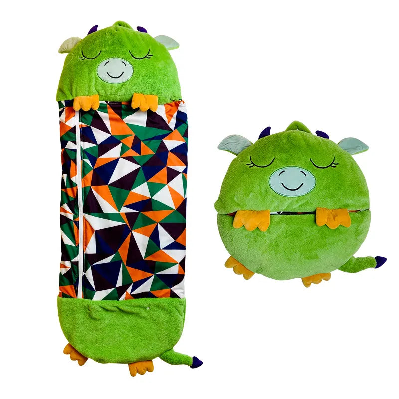 2-in-1 Teddy Bear Sleeping Bag for Kids