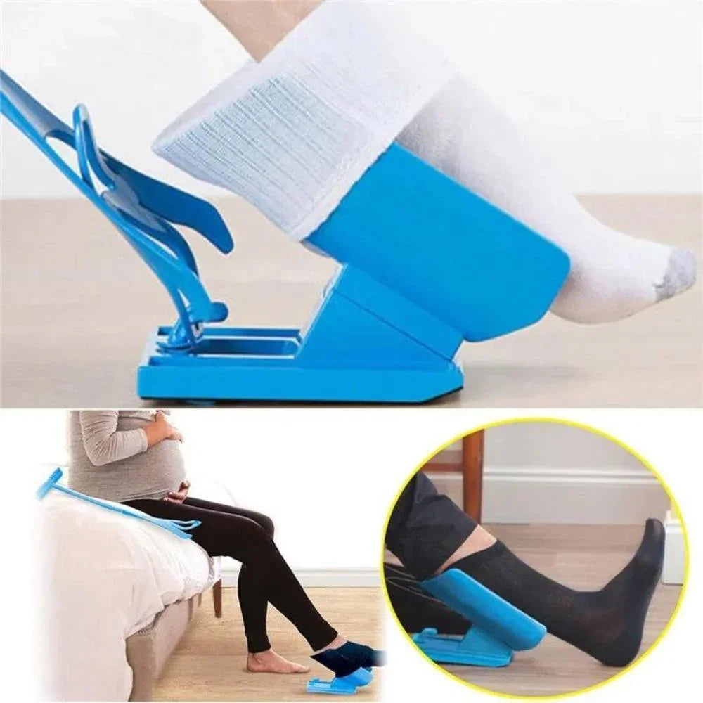 Ergonomic Sock Helper for Limited Mobility