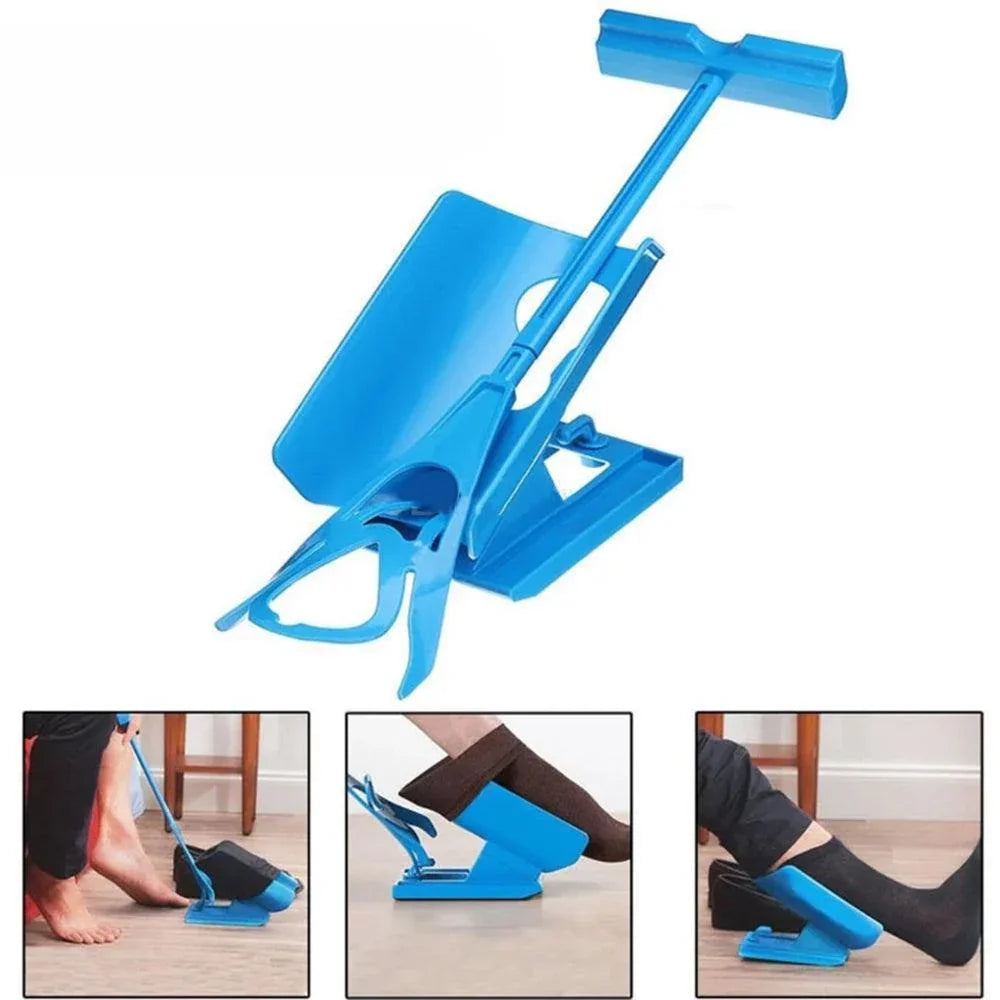 Ergonomic Sock Helper for Limited Mobility