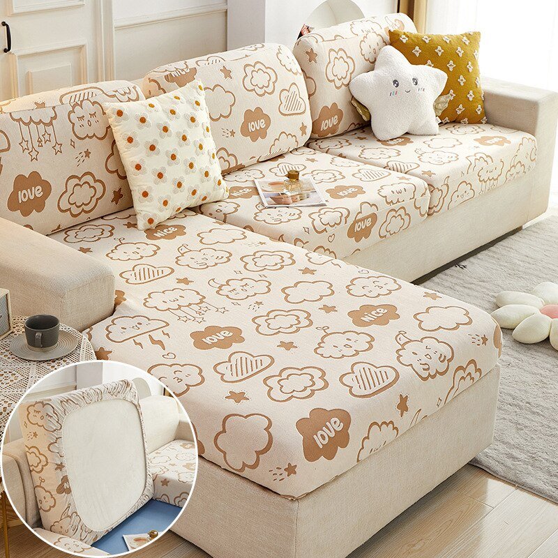 Stretchy Waterproof Sofa Seat Cover for Cushions