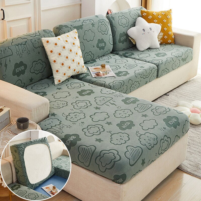 Stretchy Waterproof Sofa Seat Cover for Cushions