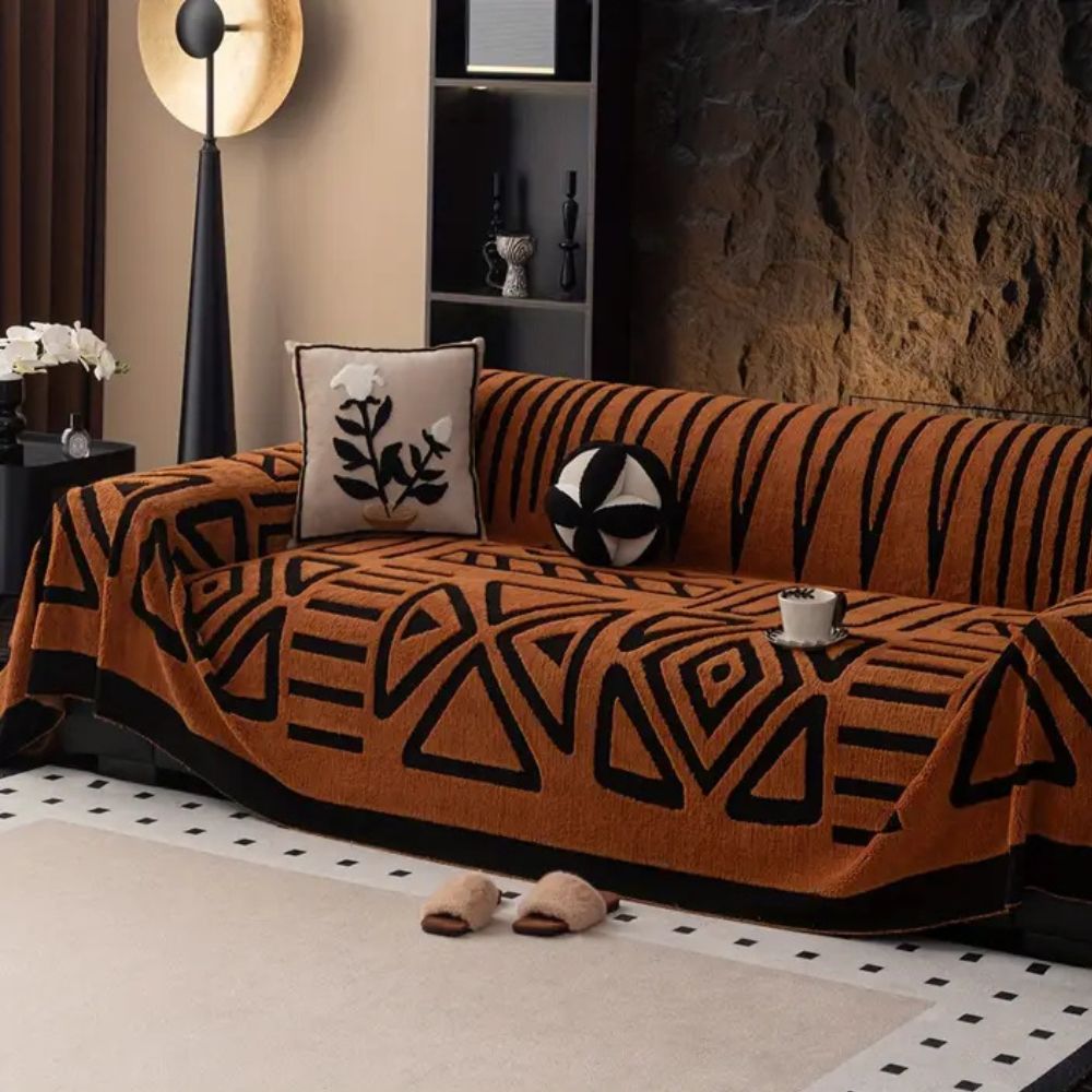 Soft Microfiber Non-Slip Sofa Cover - Machine Washable