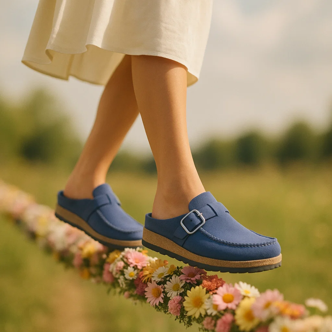 Comfortable Suede Clogs for Women
