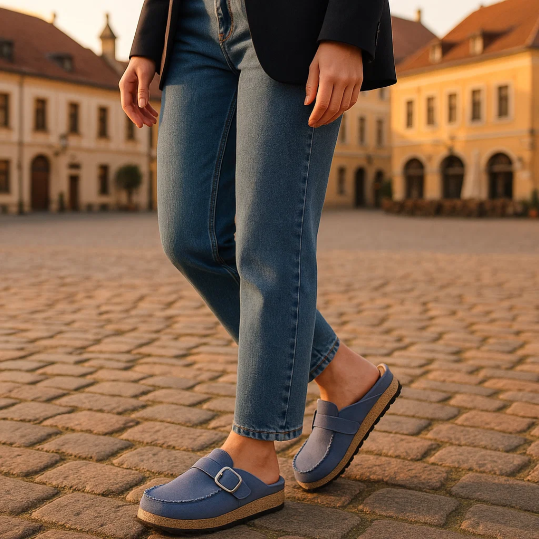 Comfortable Suede Clogs for Women