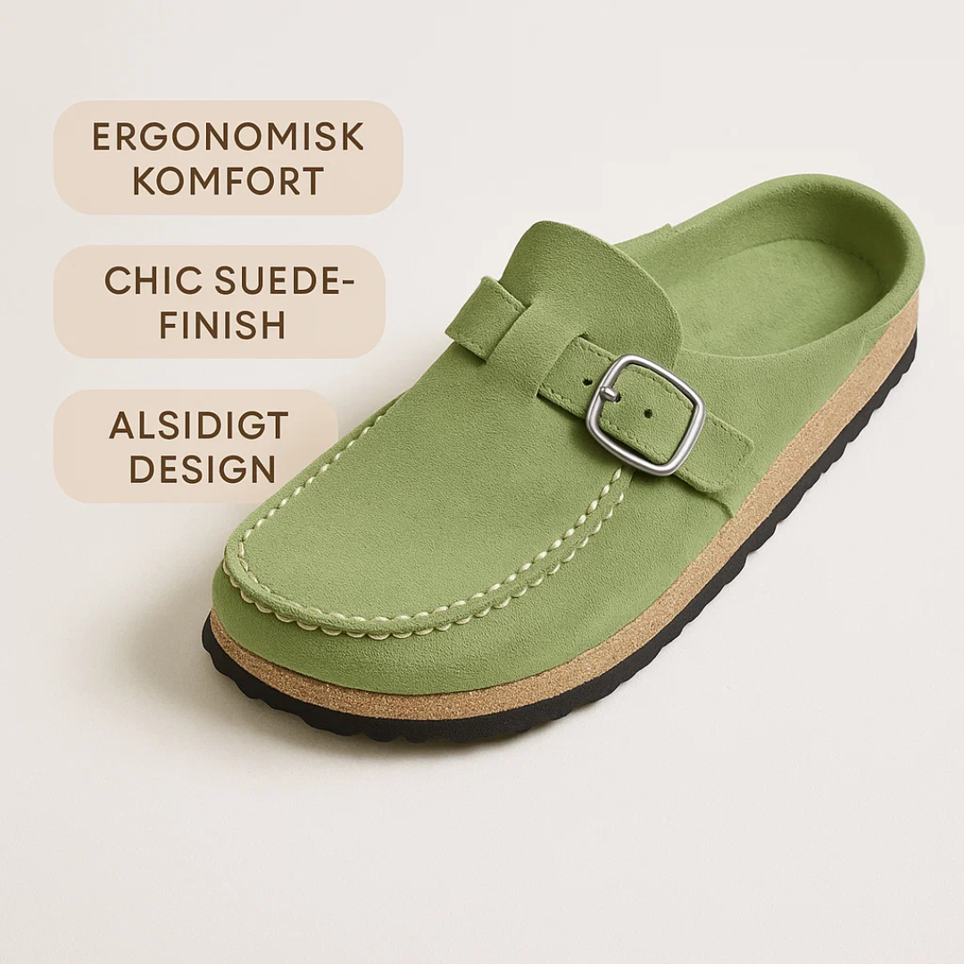 Comfortable Suede Clogs for Women