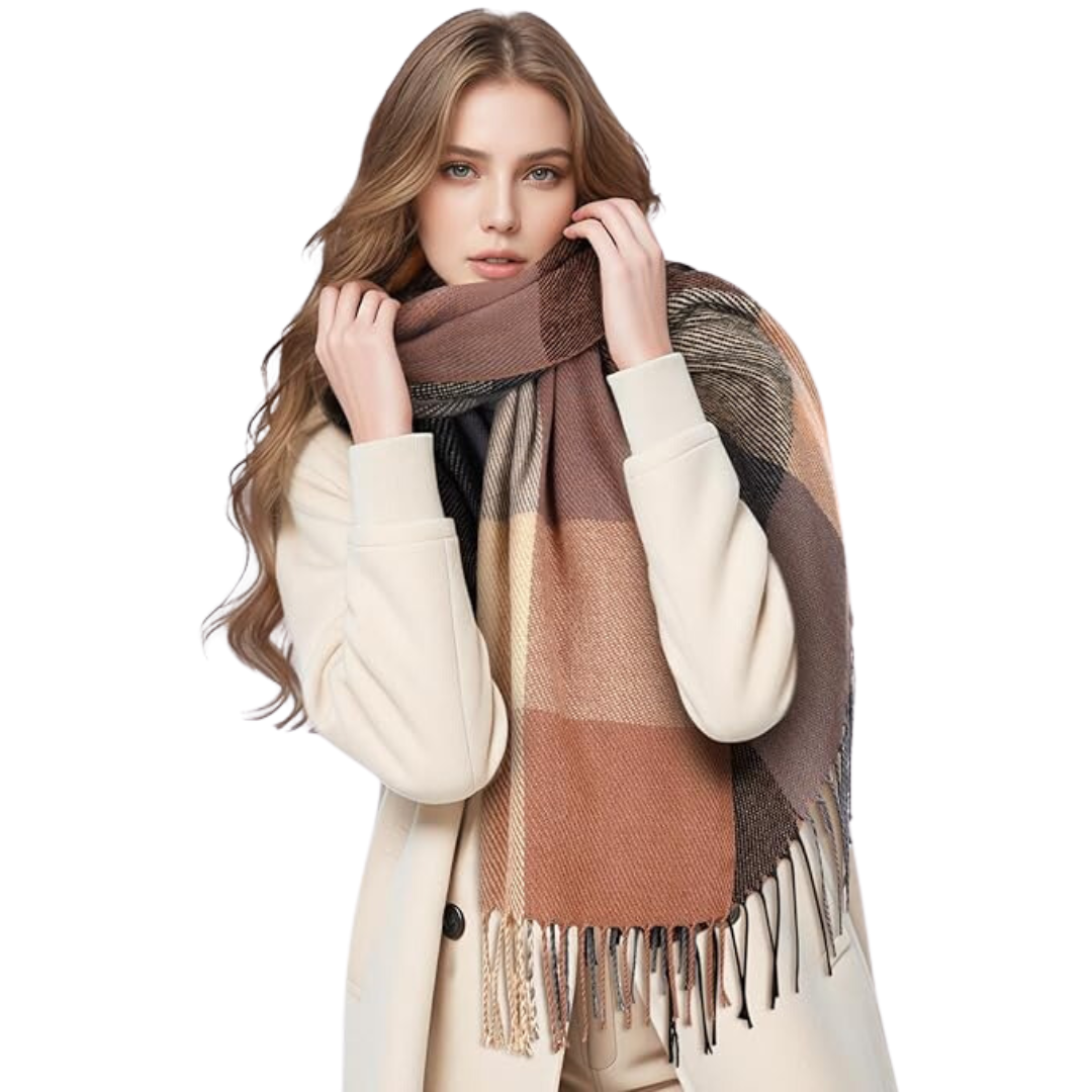 Soft Cashmere Winter Scarf Wrap - Versatile and Stylish