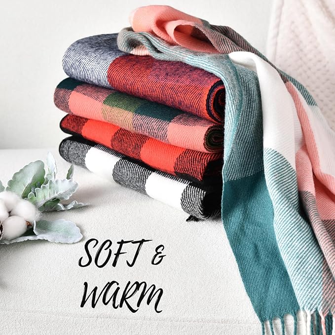 Soft Cashmere Winter Scarf Wrap - Versatile and Stylish