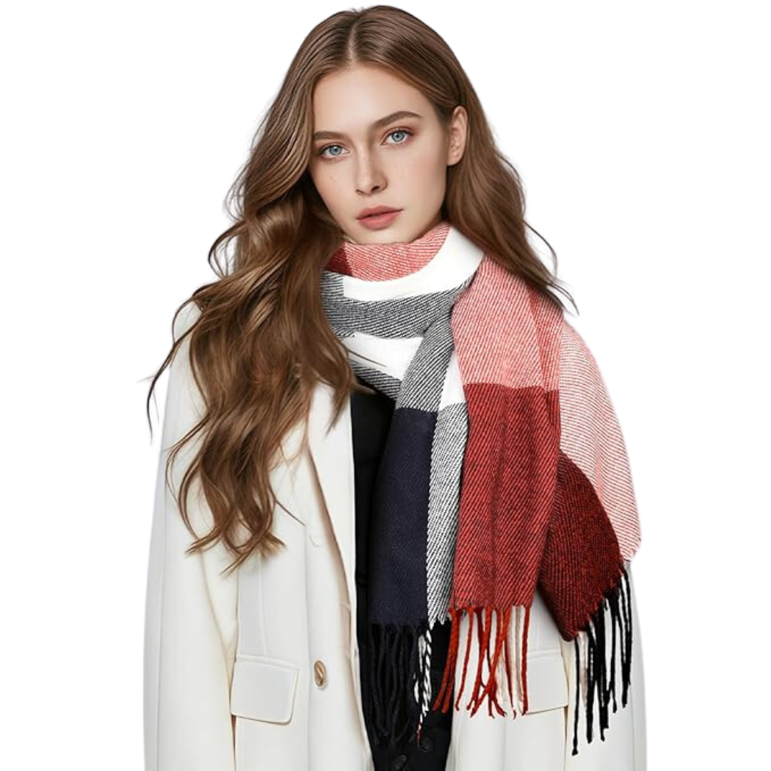 Soft Cashmere Winter Scarf Wrap - Versatile and Stylish